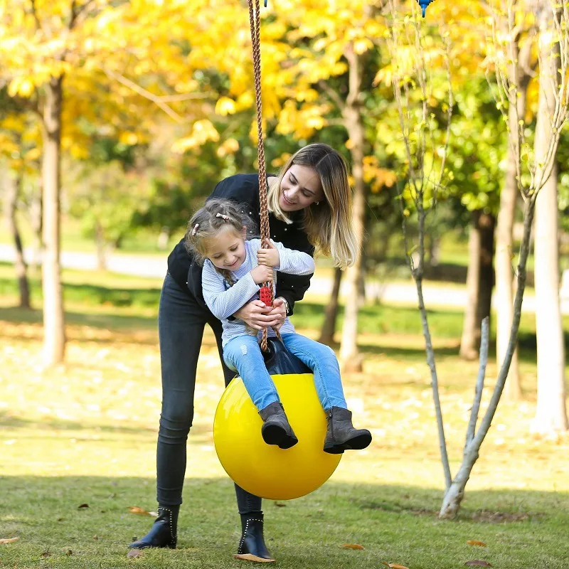 Funny Indoor Inflatable Outdoor Swing Children Kids Outdoor Playground Hanging Garden Play Entertainment Activity
