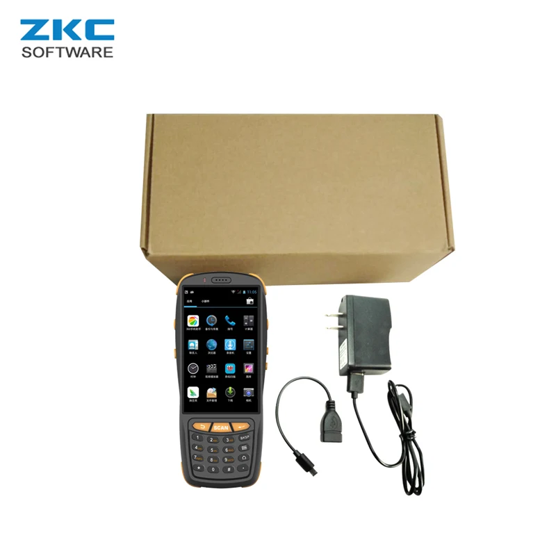 ZKC PDA3503 3G 4G WiFi RFID/NFC Android микро-usb для супермаркета 1D лазерный 2D сканер штрих-кода CMOS