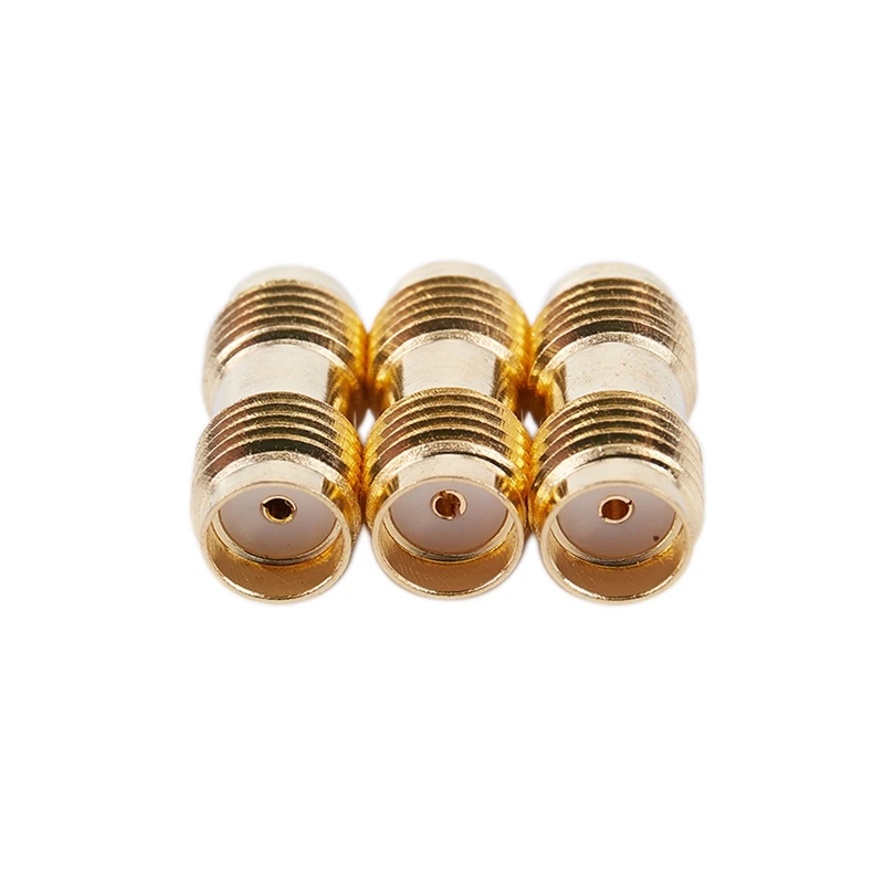 3x Gold RF Connector SMA Female to For Two Way Radio SMA-F Antenna Adapter | Обустройство дома