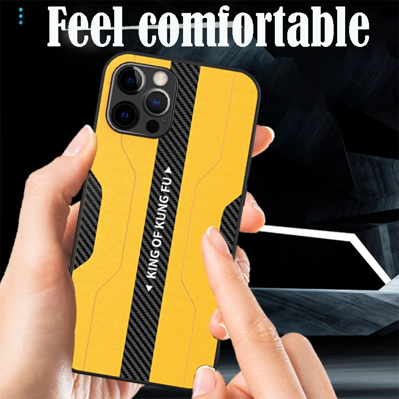 

New Leather For Apple Iphone Case Apple 13 Protective 12 Cover 13Mini Iphone 13Pro shell 13 Promax For 12pro Case