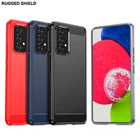 for samsung galaxy a53 5g case carbon fiber shockproof silicone case for galaxy a53 5g a13 a03 core a03s cover for galaxy a53 5g