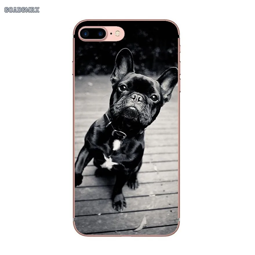 Soft Cover Bag French Bulldog Boston Terrier Puppy For Xiaomi Redmi Note 2 3 4 5 5A 6 7 Mi 8 Pro Lite 9 SE 5S 5X 6X Pocophone F1 | Мобильные