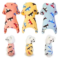 dogs pajamas for small dog clothes pet cat clothes puppy jumpsuit dogs pyjama for chihuahua clothing pomeranian dog coat shirt