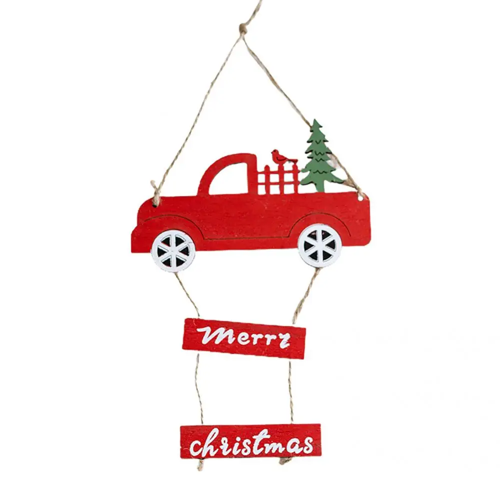 

Letters Pattern Realistic Delicate Craft Xmas Tree Ornament for Children