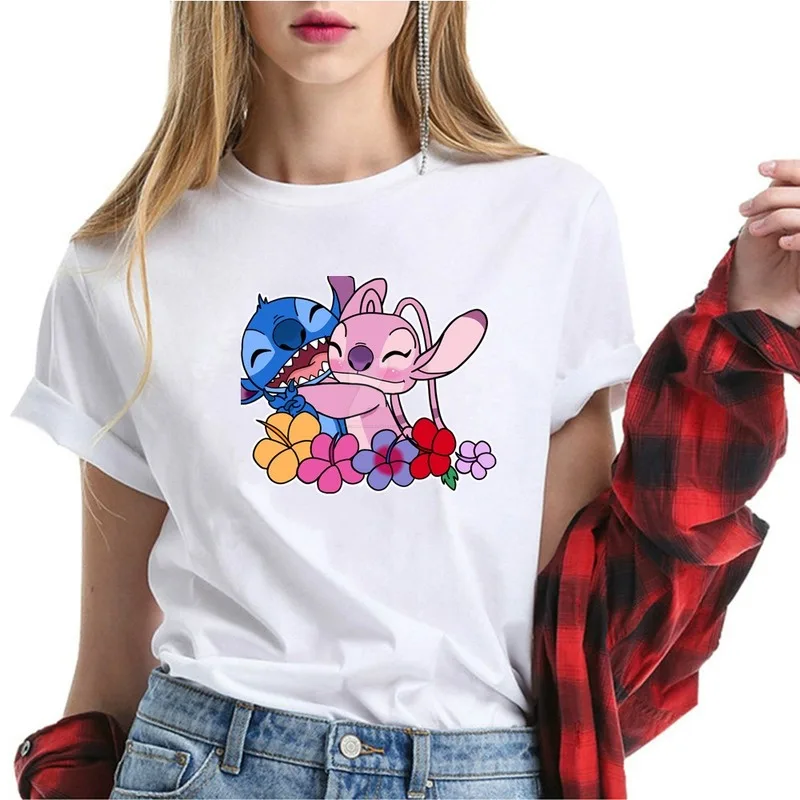 Женская футболка с коротким рукавом корейский стиль круглым вырезом | одежда