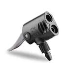 Велосипедная лампа для замены Presta с двойной головкой и адаптером, воздушный клапан, аксессуары для спорта на открытом воздухе