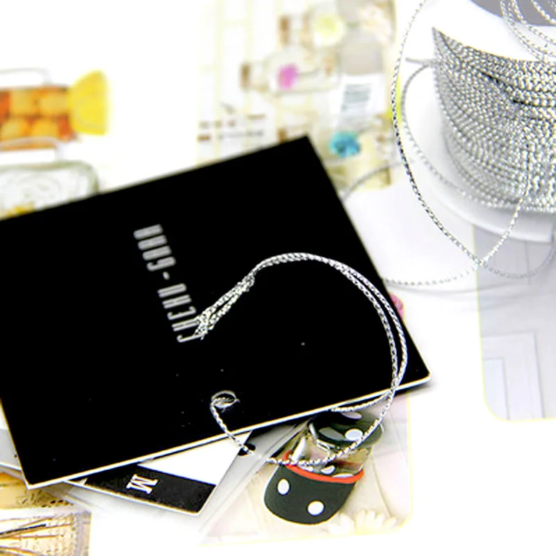 20 м/рулон сварочный агрегат с проволочным блеск веревку и кристаллами Сваровски