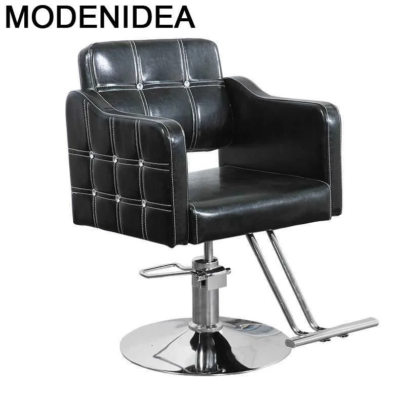 

Barbero Cabeleireiro Stoelen Hair Mueble Sedia Beauty Furniture De Barbeiro Shop Cadeira Salon Silla Barbershop Barber Chair