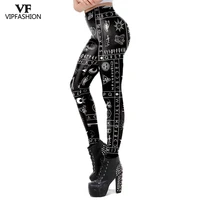 vip fashion new arrival fashion women diablo gothic style skinny leggings streetwear high waist jeggings trousers drop shipping
