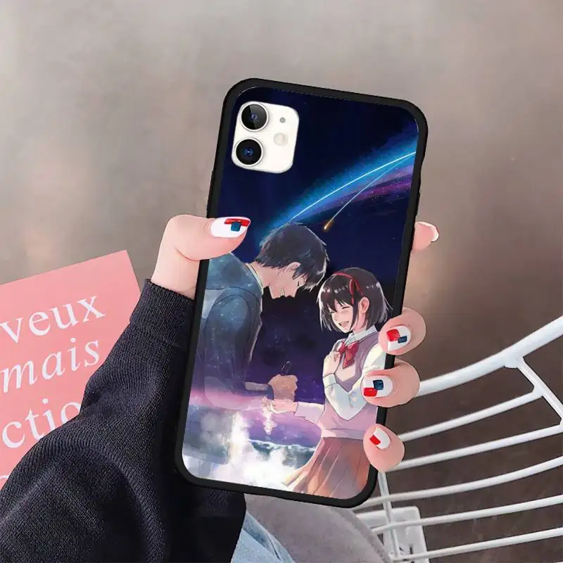 

Your Name Japan Anime Phone Case for iPhone 11 12 pro XS MAX 8 7 6 6S Plus X 5S SE 2020 XR