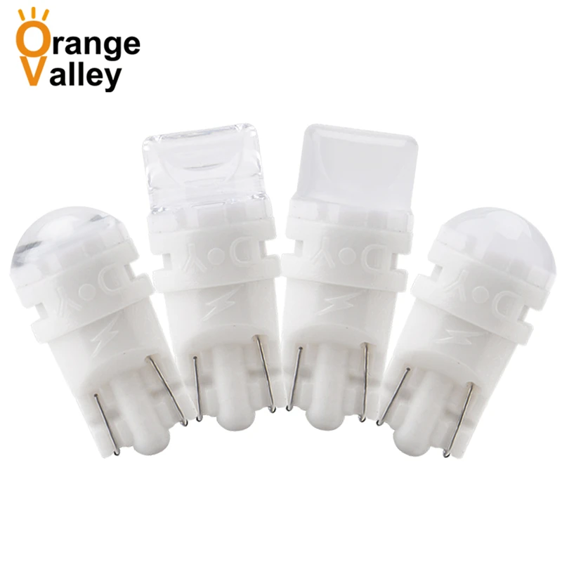 

1000 шт., Автомобильные светодиодные лампы T10 2835 SMD 194 168 W5W
