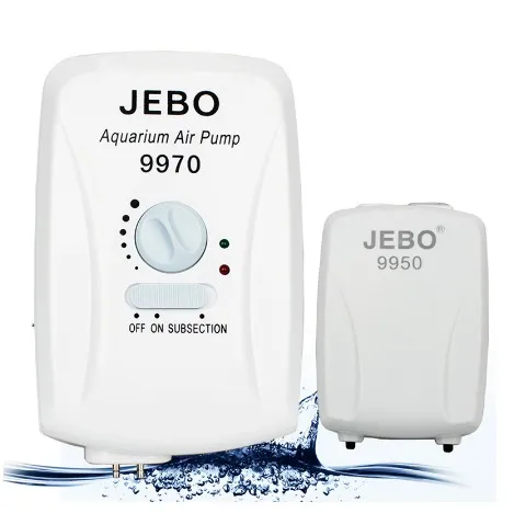 JEBO аквариум воздушный насос 2 Вт 3 5 кислородный AC DC 110 220 В компрессор с воздушные
