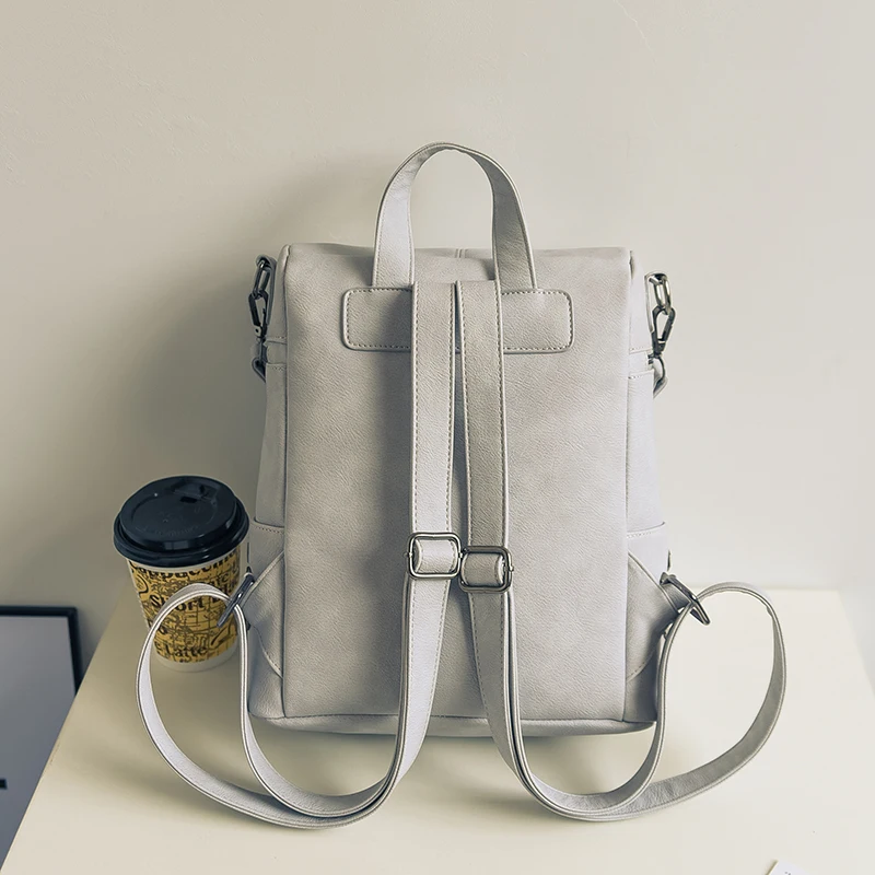 Женские рюкзаки в консервативном стиле кожаные сумки для девочек-подростков