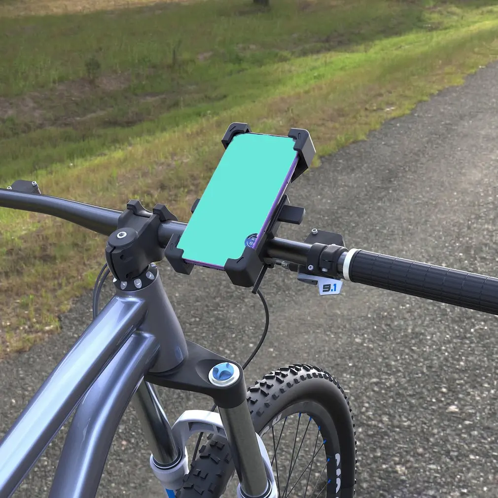 

Four Claw Bicycle Phone Holder Anti-dropping Motorcycle Adjustable Holder Outdoor Riding Equipment Phone Holder