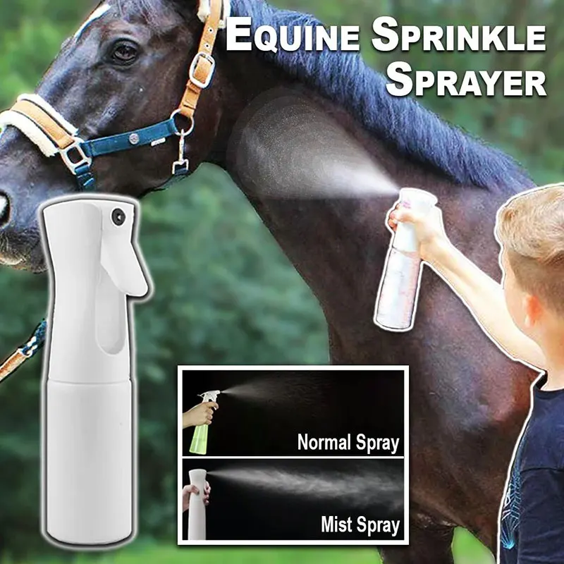 

2021 Hot Sale Equine Sprinkler Sprayer Hairdressing Fine Mist Water Spray Bottle Hair Salon Tool Continuous Spraying 5/10 Oz Dro