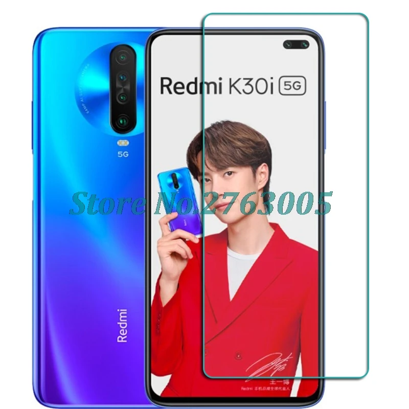 

Закаленное стекло для Xiaomi Redmi K30i K30 5G Extreme Edition 6,67 дюйма, Защитная пленка для экрана, чехол для телефона