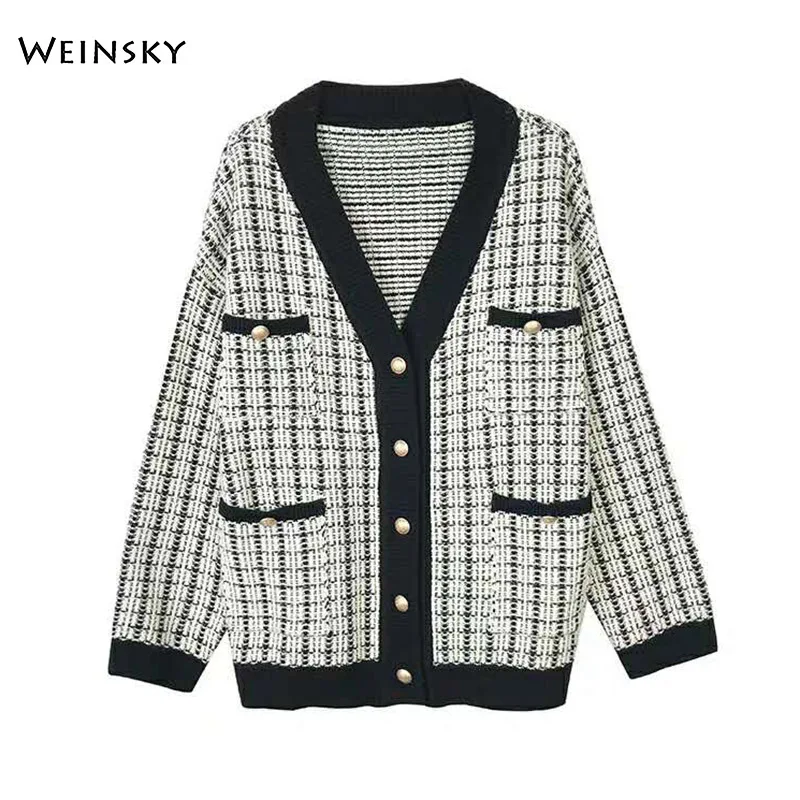 Женский вязаный свитер и кардиганы Корейский модный Повседневный стиль женские