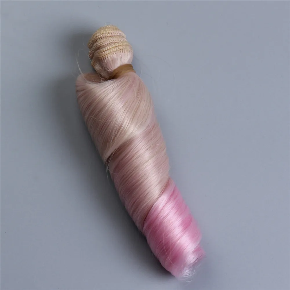 Фантазийная кукла-удлинитель wig15x100 см вьющиеся кукольные волосы для шарнирного