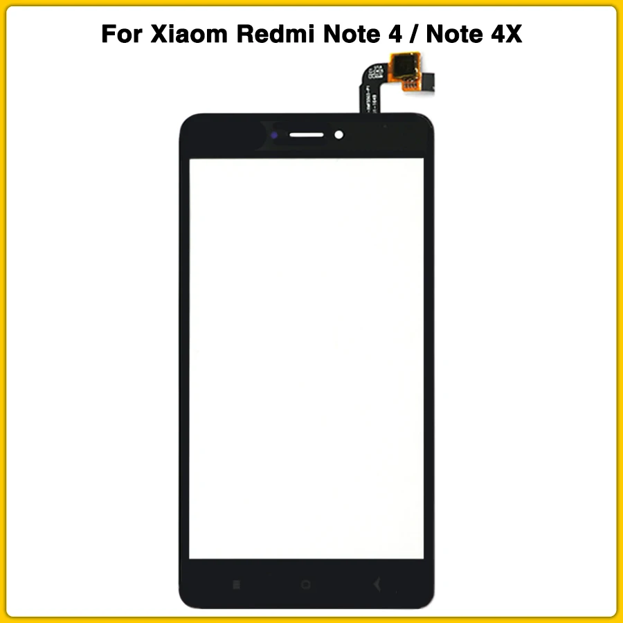 Новинка для Xiaomi Redmi Note 4 сенсорный экран для Xiaomi Redmi Note 4X Сенсорная панель дигитайзер сенсор ЖК-дисплей Переднее внешнее стекло