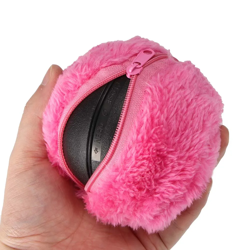 

Magic Roller Ball Dog Cat Toy Activation Automatic Ball Chew Plush Floor Clean Toys Electric Pet Automatic Pet Plush Ball