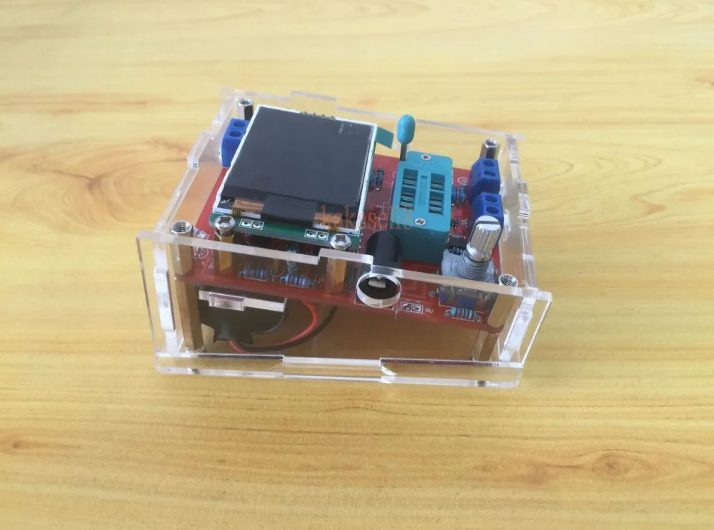 Чехол для TFT GM328 тестер транзисторов диодов LCR ESR meter PWM Square wave|shell slide|shell discshell payment |