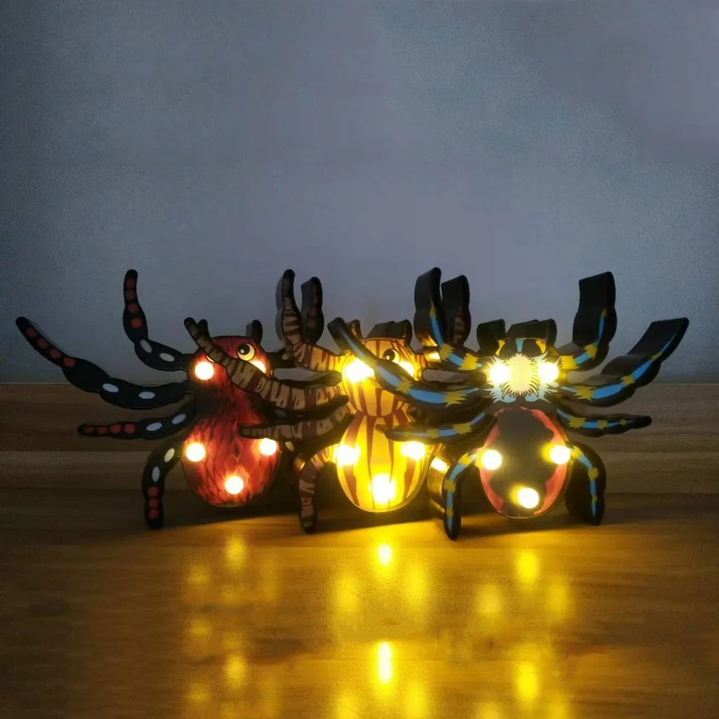 Table Lamps Halloween Modeling Light Battery Box String Decoration Pumpkin Ghost Desk Gift | Лампы и освещение