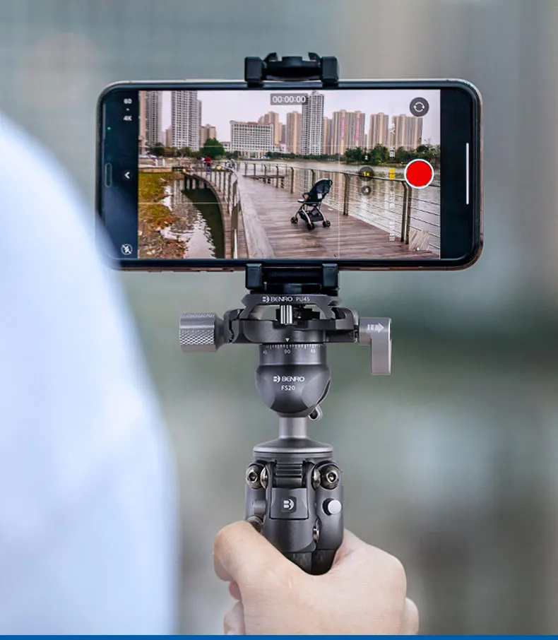 Портативный Настольный Штатив Benro SC05K карбоновый мини-штатив для фотоаппарата FS20