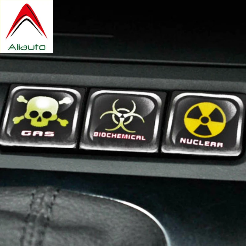 Aliauto 6 x забавные аксессуары для автомобиля водонепроницаемые внутренние наклейки и наклейки для VW Skoda Polo Golf 4 5 6 7 Passat B6 B8 Jetta