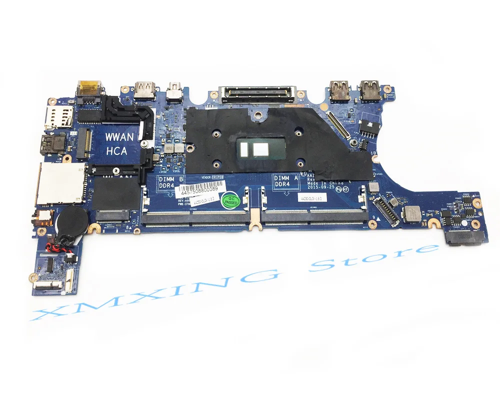 FULCOL для DELL Latitude 7270 E7270 материнская плата ноутбука I7 6600U LA C451P CN 0T0V7J T0V7J