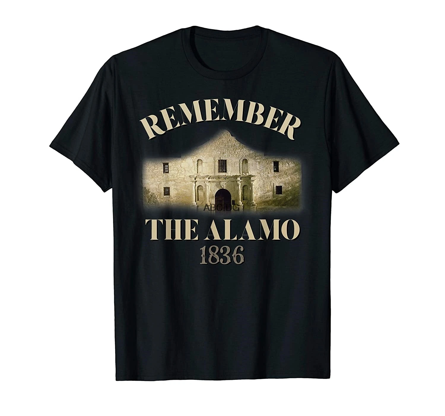 

Remember the Alamo Souvenir History T-shirt T-Shirt