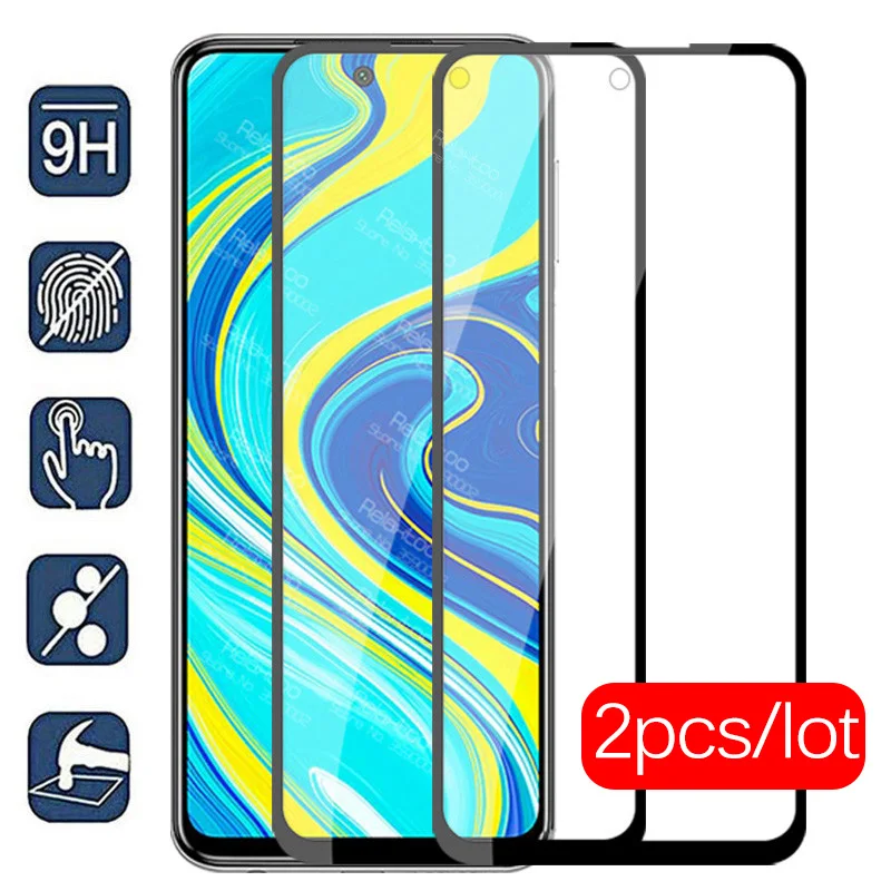 2 шт. Защитное стекло для xiaomi redmi note 9s 9 s note9 pro max not s9 защита экрана из закаленного