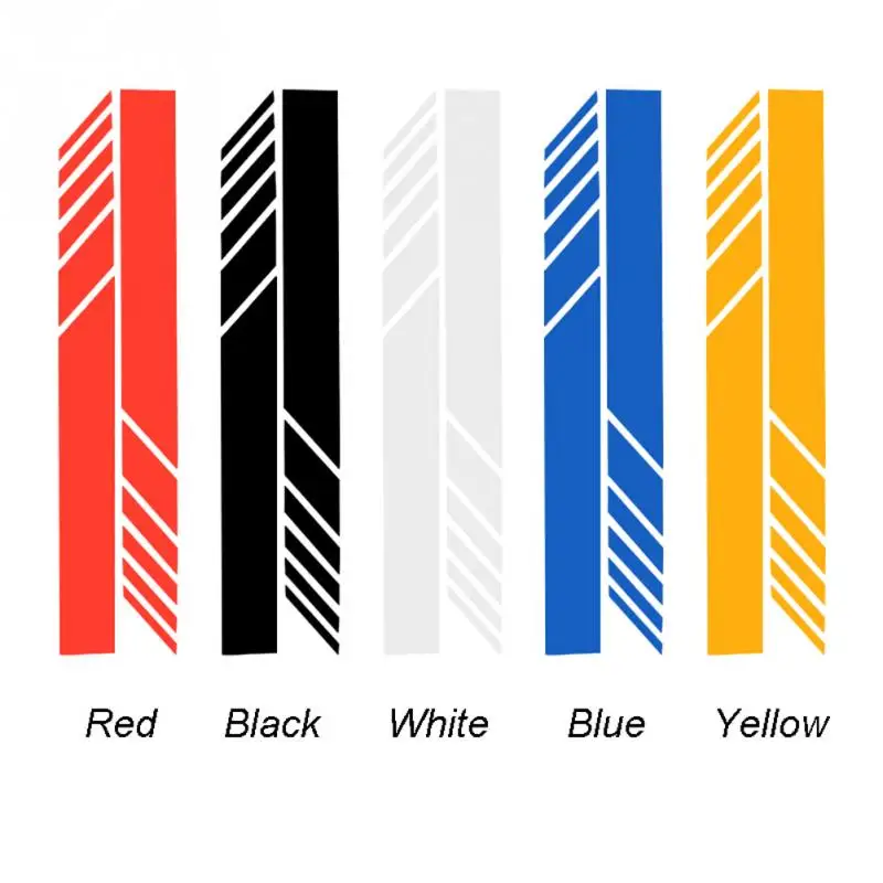 

1Pair Side Mirror Sticker 5D Decal Stripe Sticker Funny Vinyl Waterproof Sunscreen Durable Rearview Mirror 14x3cm