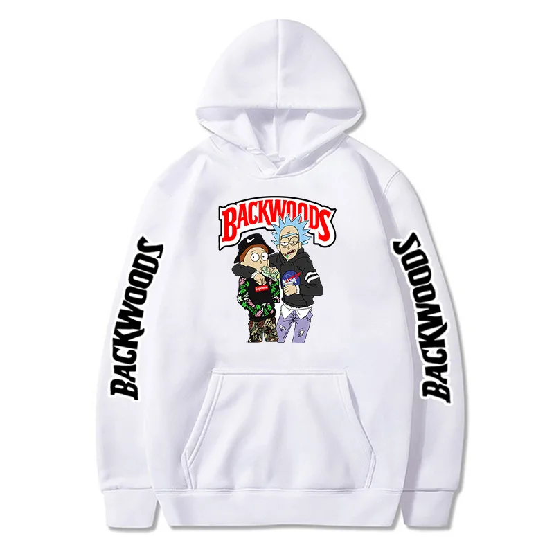 Толстовка мужская с 3D принтом Модный свитшот мультяшным рисунком худи пуловер