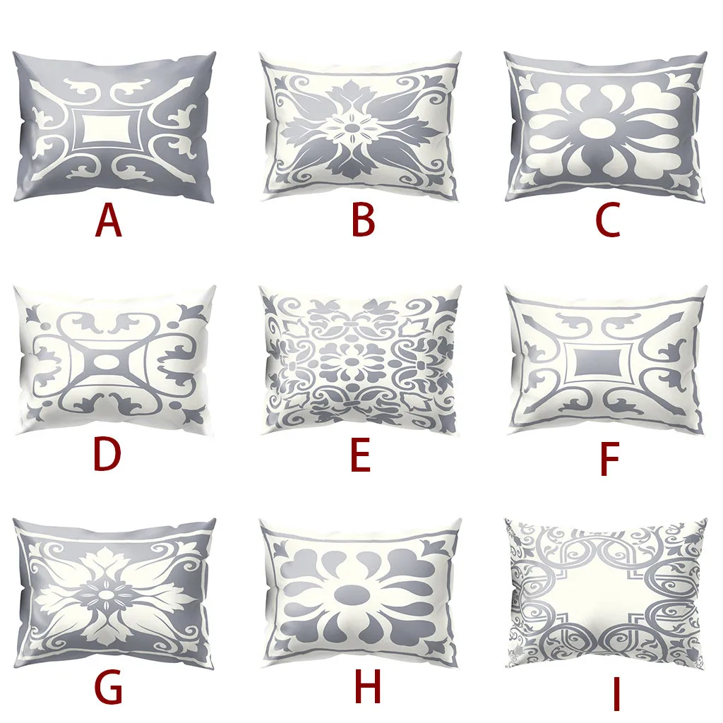 Новый чехол для подушки с принтом дивана из полиэстера автомобильный украшение