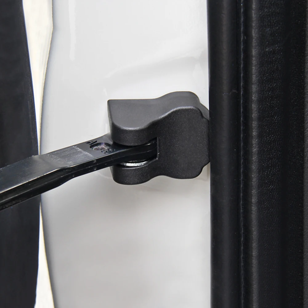 4pcs Car styling Door Check Arm Protection Cover For Subaru Forester Outback Legacy Impreza XV BRZ Tribeca Free Shipping |