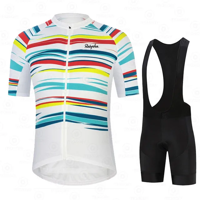 

Cycling Jersey Set Ralvpha new Men Cycling Clothing MTB Bicycle Clothing Bike Bib Shorts Clothes Maillot Ropa Ciclismo Triathlon