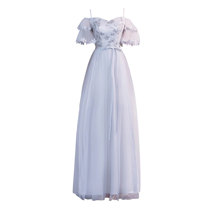 Платье подружки невесты большого размера длинное платье для свадебной вечеринки