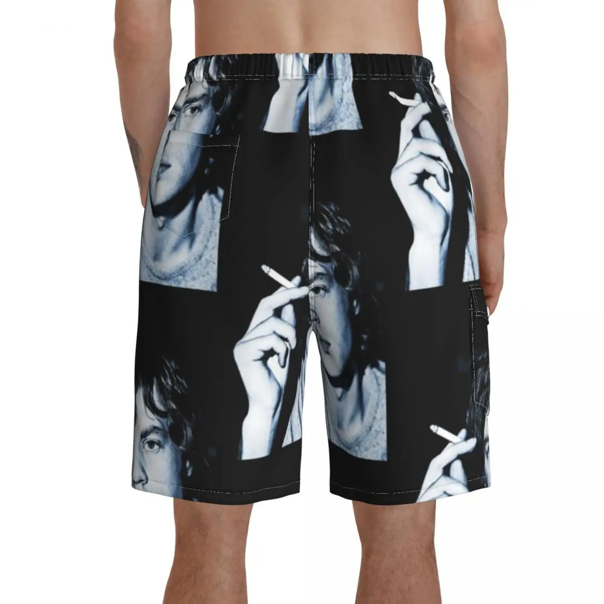 

Jagger Board Shorts Men Beach Swimming Trunks Polyester Funny Swim Trunks