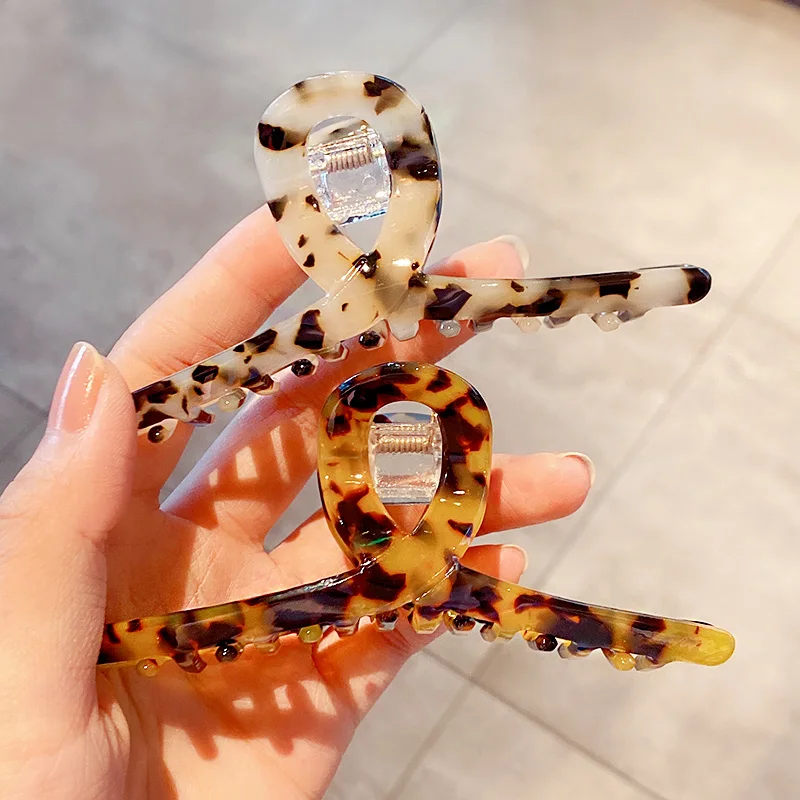 Заколка для волос женская из ацетатного волокна