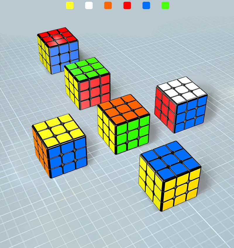 Кубик 2X2/3X3/4X4 Магический кубик скоростной Карманный головоломка кубик профессиональные Развивающие игрушки для детей использование для матча для детских игр