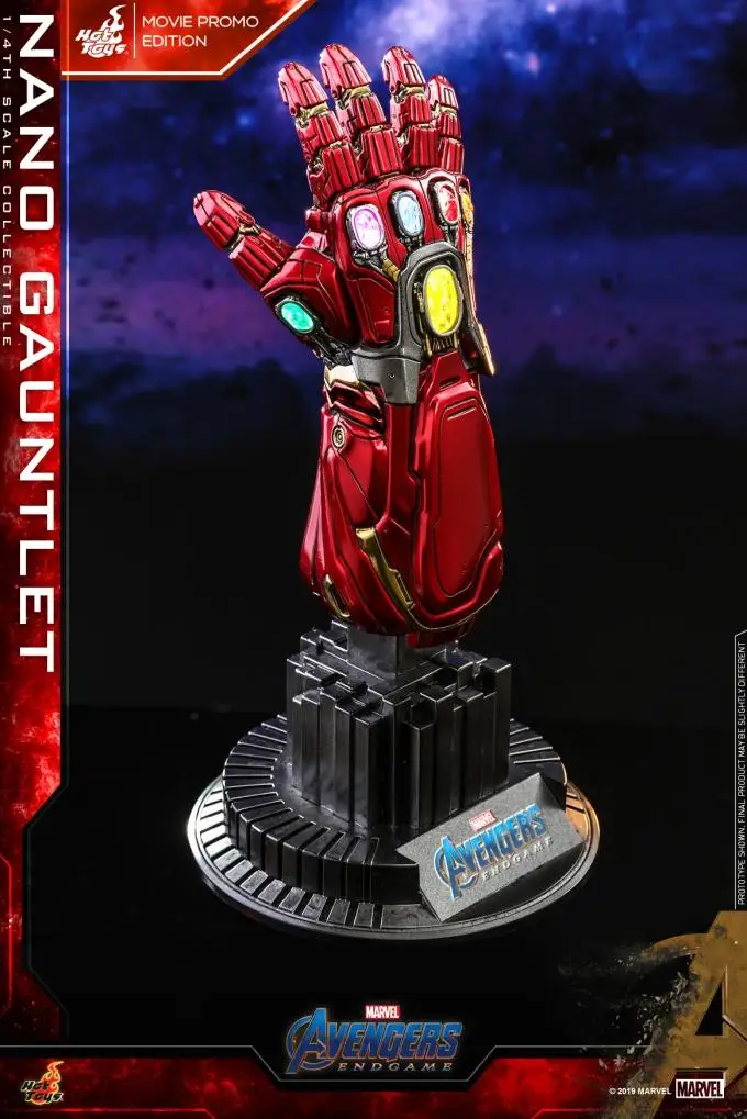 Популярные игрушки ACS008 Endgame 1/4 нано-перчатка промо-версия фильма - купить по