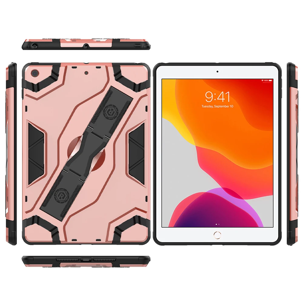 

Cute Cartoon Cover for IPad 9.7 2018 2017 7th 8th 10.2 Mini Air 1 2 3 4 10.9 2020 Pro 11 Case Kids Silicone Stand Funda