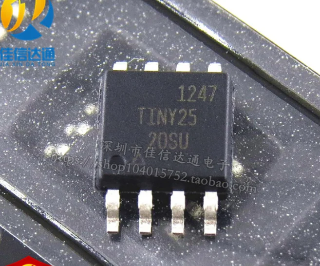 

Mxy Original 1шт./лот ATTINY25-20SU ATTINY25 SOP8 MCU microcontroller SMD IC TINY25-20SU