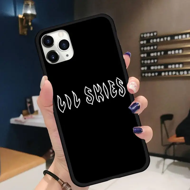 lil skies phone case for iphone 11 12 mini pro xs max 8 7 6 6s plus x 5s se 2020 xr free global shipping