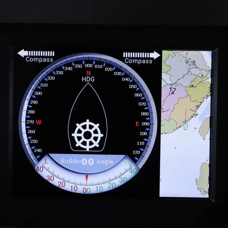 10.4in морской GPS плоттер навигационные ЖК-дисплей Дисплей IPX6 Водонепроницаемый со