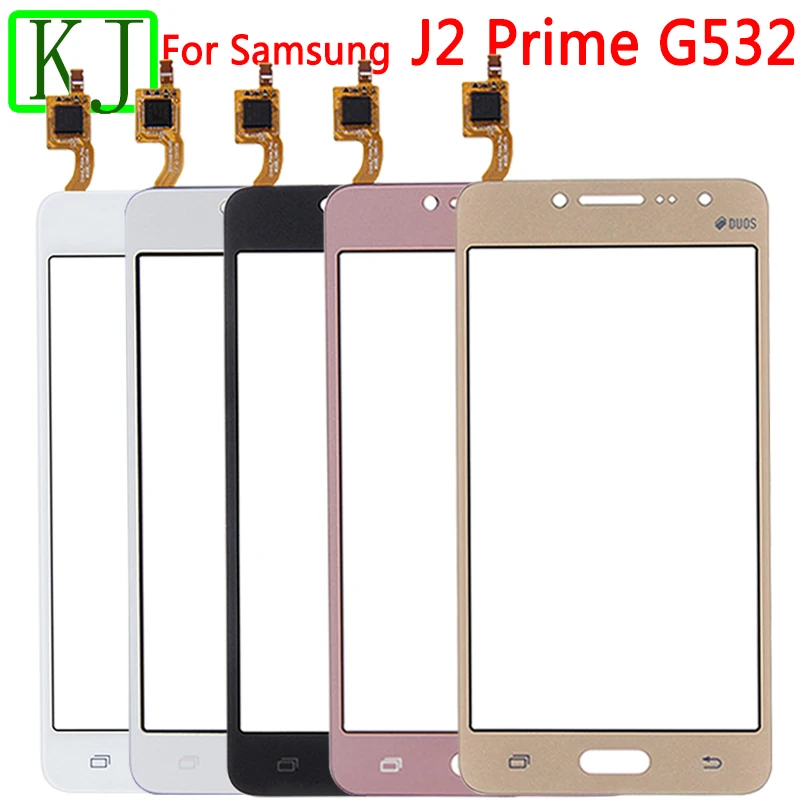 10 шт для samsung Galaxy J2 Prime G532 спереди Стекло внешнее Сенсорное Сенсор планшета Панель G532 Сенсорный экран - Цвет: 10PCS Mix Color