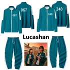 Косплей косплей игра кальмар по индивидуальному заказу Cos 067 456 одежда куртка для сквидных игр корейские куртки для ТВ-шоу пальто Свитшот уличная одежда пуловеры