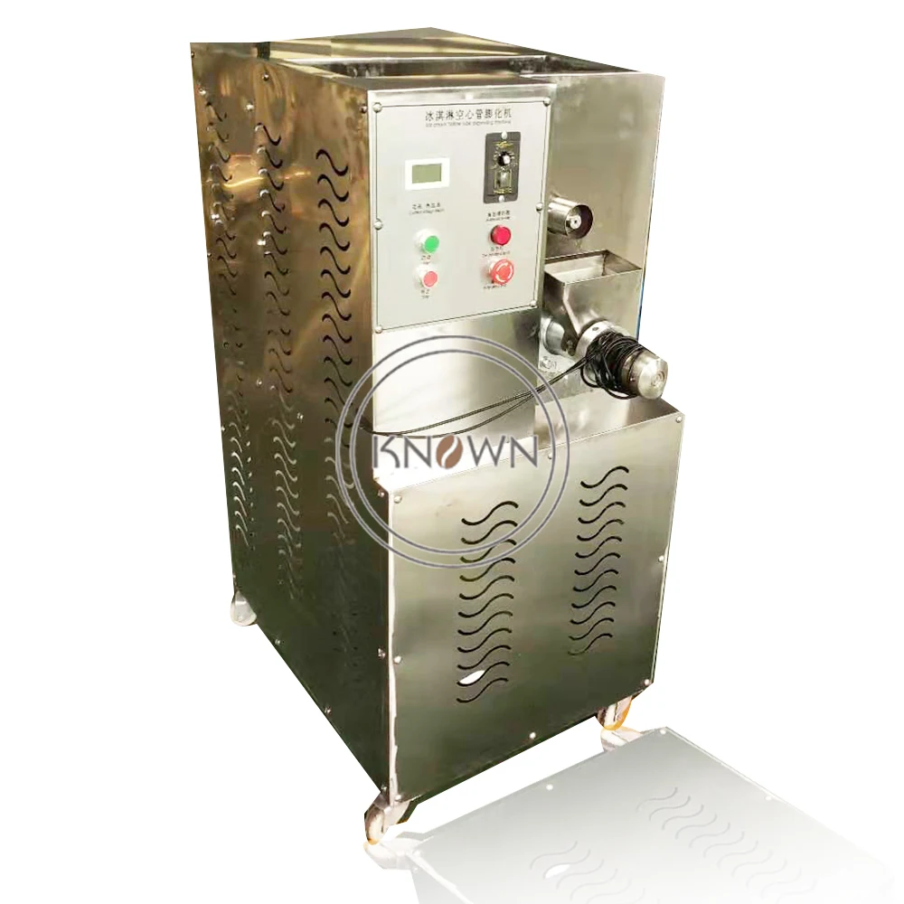 

Hollow Tube Ice Cream Corn Stick Bar Extruder Korean Stainless Steel Cone Bulking Machine Automatic Puffed Corn Snacks Maker
