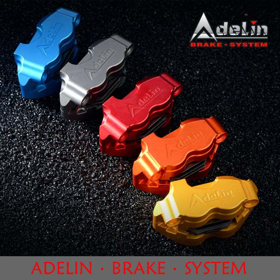 

Adelin ADL-1 Motorcycle Hydraulic Brake Calipers Universal 82mm 4 pistons CNC Aluminum alloy Modified Motorcycle brake calipers