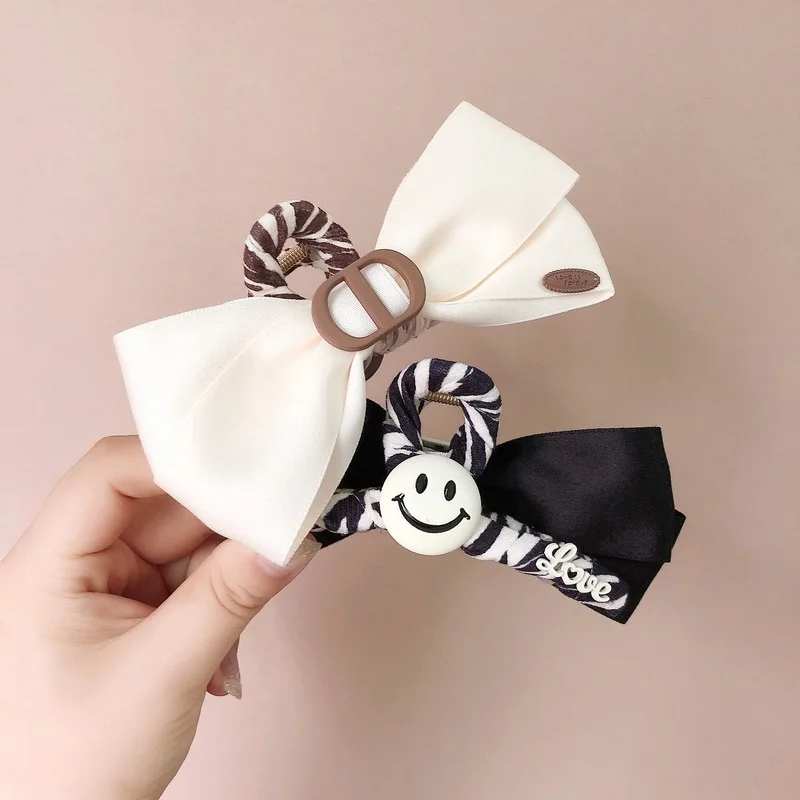 Заколка для волос с бантом большая женская заколка головной убор шпилька